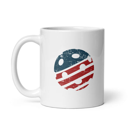 USA Pickleball Flag - Ceramic Mug