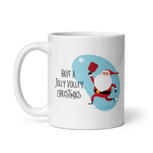 Load image into Gallery viewer, Jolly Volley Santa - Ceramic Mug
