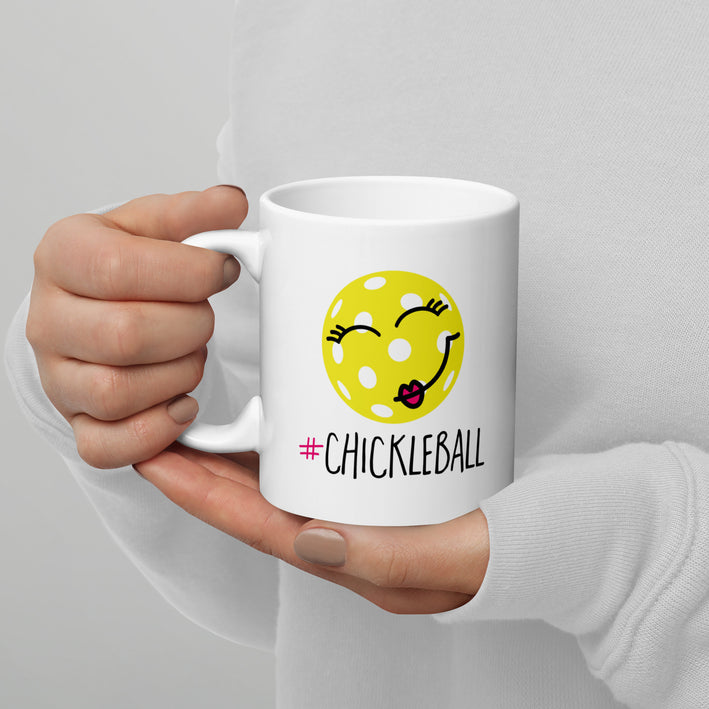 Chickleball™ Smiley - Ceramic Mug
