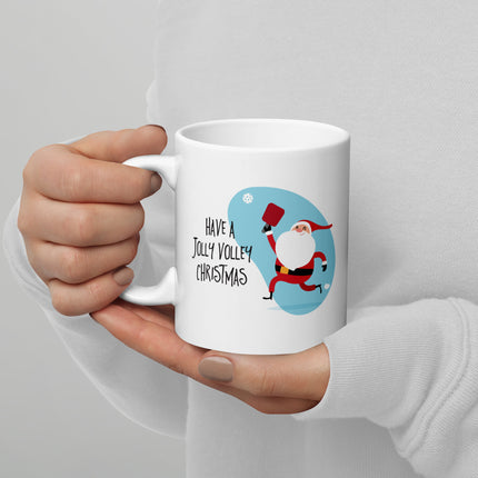 Jolly Volley Santa - Ceramic Mug