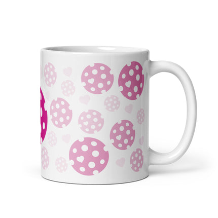 Heart of Pickleball - Ceramic Mug