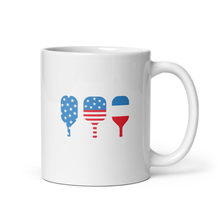Stars & Stripes Paddles - Ceramic Mug
