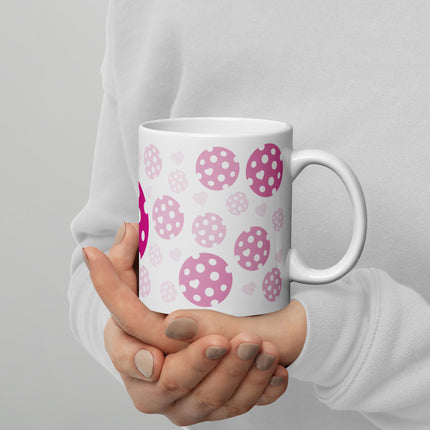 Heart of Pickleball - Ceramic Mug