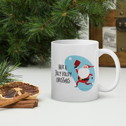 Jolly Volley Santa - Ceramic Mug