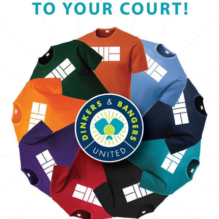 Pickleball Court - Mens Performance Court Tee