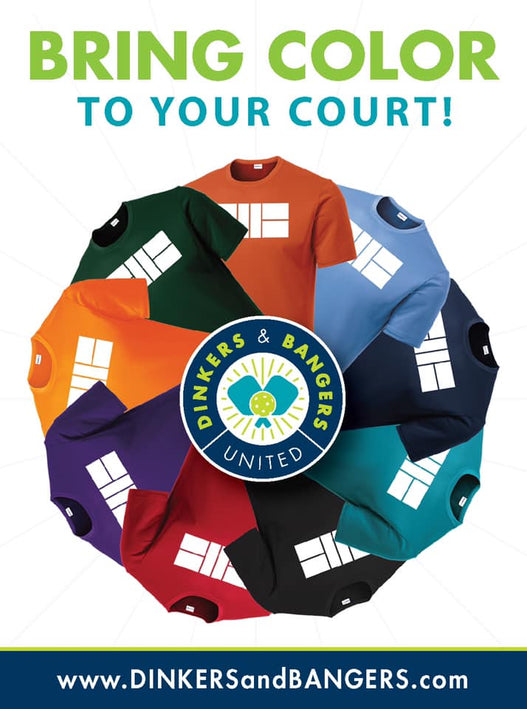 Pickleball Court - Mens Performance Court Tee