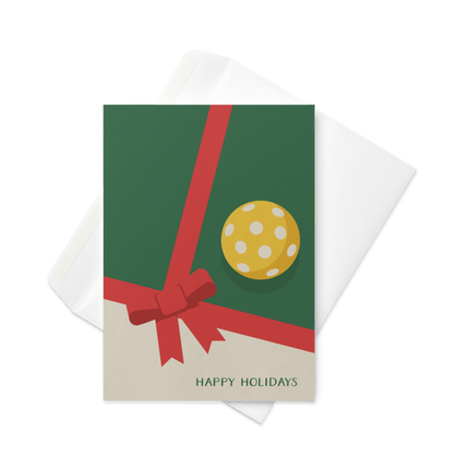 Pickleball Court Gift - Christmas Cards (Set of 10)