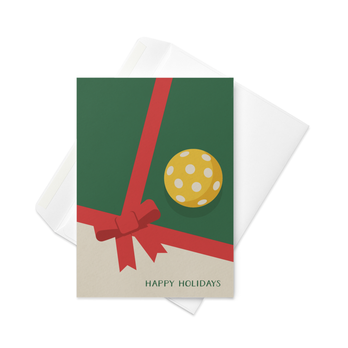 Pickleball Court Gift - Christmas Cards (Set of 10)