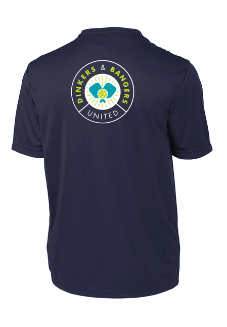 Dinkers & Bangers United™ - Mens Short Sleeve Performance Tee - 2 Sided
