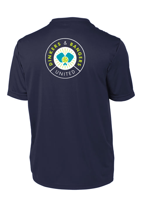 Dinkers & Bangers United™ - Mens Short Sleeve Performance Tee - 2 Sided