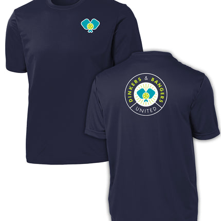 Dinkers & Bangers United™ - Mens Short Sleeve Performance Tee - 2 Sided