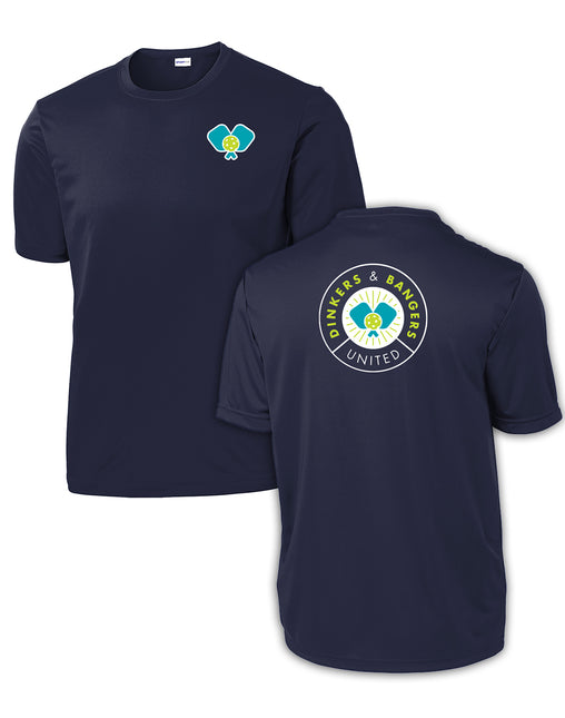 Dinkers & Bangers United™ - Mens Short Sleeve Performance Tee - 2 Sided