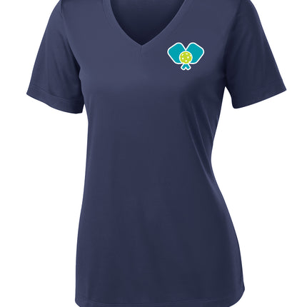 Dinkers & Bangers United™ - Womens Short Sleeve Performance Tee - 2 Sided