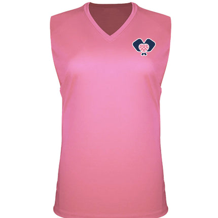 Dinkers & Bangers PINK UNITED - Women's Performance Sleeveless Tee