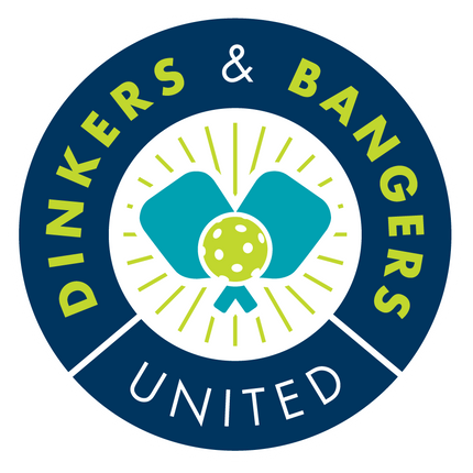 Dinkers and Bangers United™ Pickleball Logo