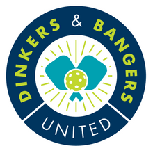 Load image into Gallery viewer, Dinkers and Bangers United™ Pickleball Logo
