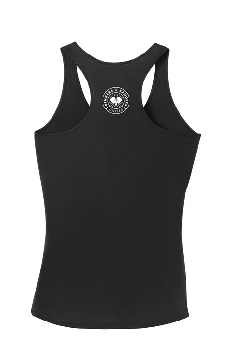 Pickleball Addict - Womens Performance Racerback Tank