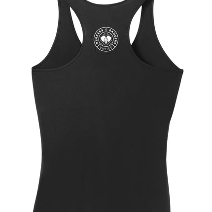 Pickleball. Cheaper Than Therapy. - Womens Performance Racerback Tank