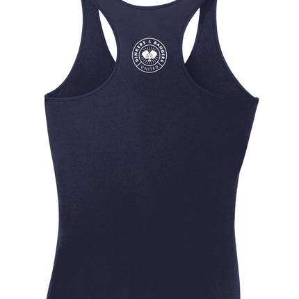 One More? - Womens Performance Racerback Tank