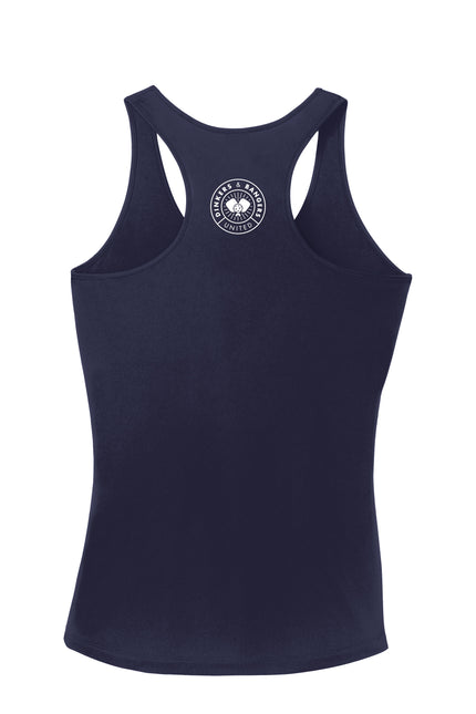 One More? - Womens Performance Racerback Tank