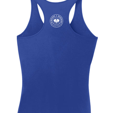 It's a Dinking Game - Womens Performance Racerback Tank