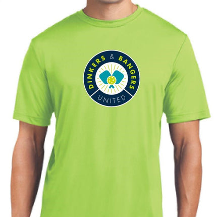 Dinkers & Bangers United - Performance Pickleball Tee - Green