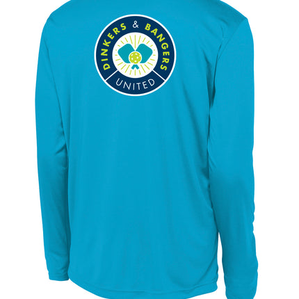 Dinkers & Bangers United™ - Mens Long Sleeve Performance Tee - 2 Sided