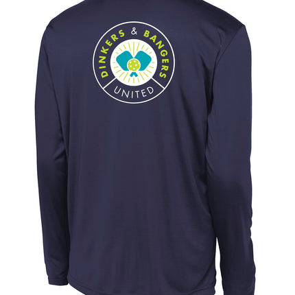 Dinkers & Bangers United™ - Mens Long Sleeve Performance Tee - 2 Sided