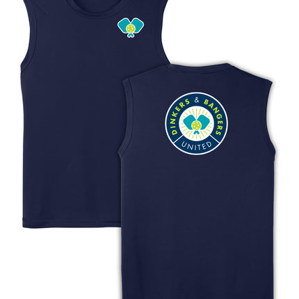 Dinkers & Bangers United™ - Mens Sleeveless Performance Tee - 2 Sided