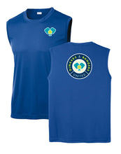 Load image into Gallery viewer, Dinkers &amp; Bangers United™ - Mens Sleeveless Performance Tee - 2 Sided
