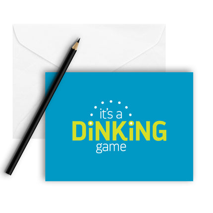 It's a Dinking Game Note Cards (Set of 8)