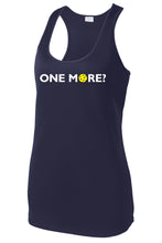 Load image into Gallery viewer, One More? - Womens Performance Racerback Tank
