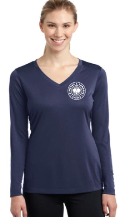 Play with JOY! - Womens Long Sleeve Performance Tee - 2 Sided