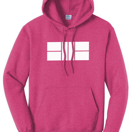 Pickleball Court - Fleece Pullover Hoodie