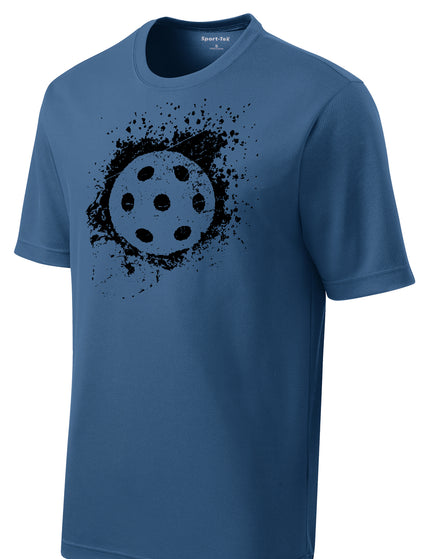 Dinkers & Bangers Rugged Pickleball Performance Tee Blue