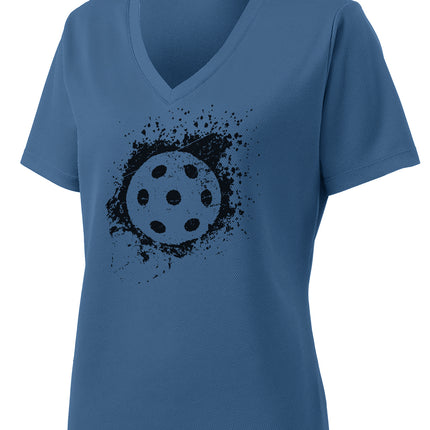 Dinkers & Bangers Rugged Pickleball Performance Tee Blue