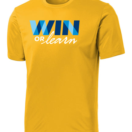 WIN or Learn - Men's Short Sleeve Performance Tee