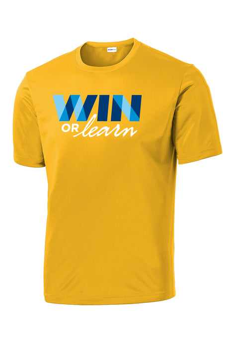 WIN or Learn - Men's Short Sleeve Performance Tee