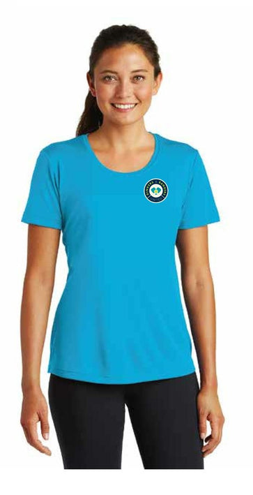Dinkers & Bangers United™ - Womens Short Sleeve Performance Tee - Chest Logo