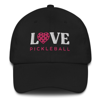 Pickleball LOVE Letter - Cotton Twill Cap
