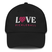 Load image into Gallery viewer, Pickleball LOVE Letter - Cotton Twill Cap
