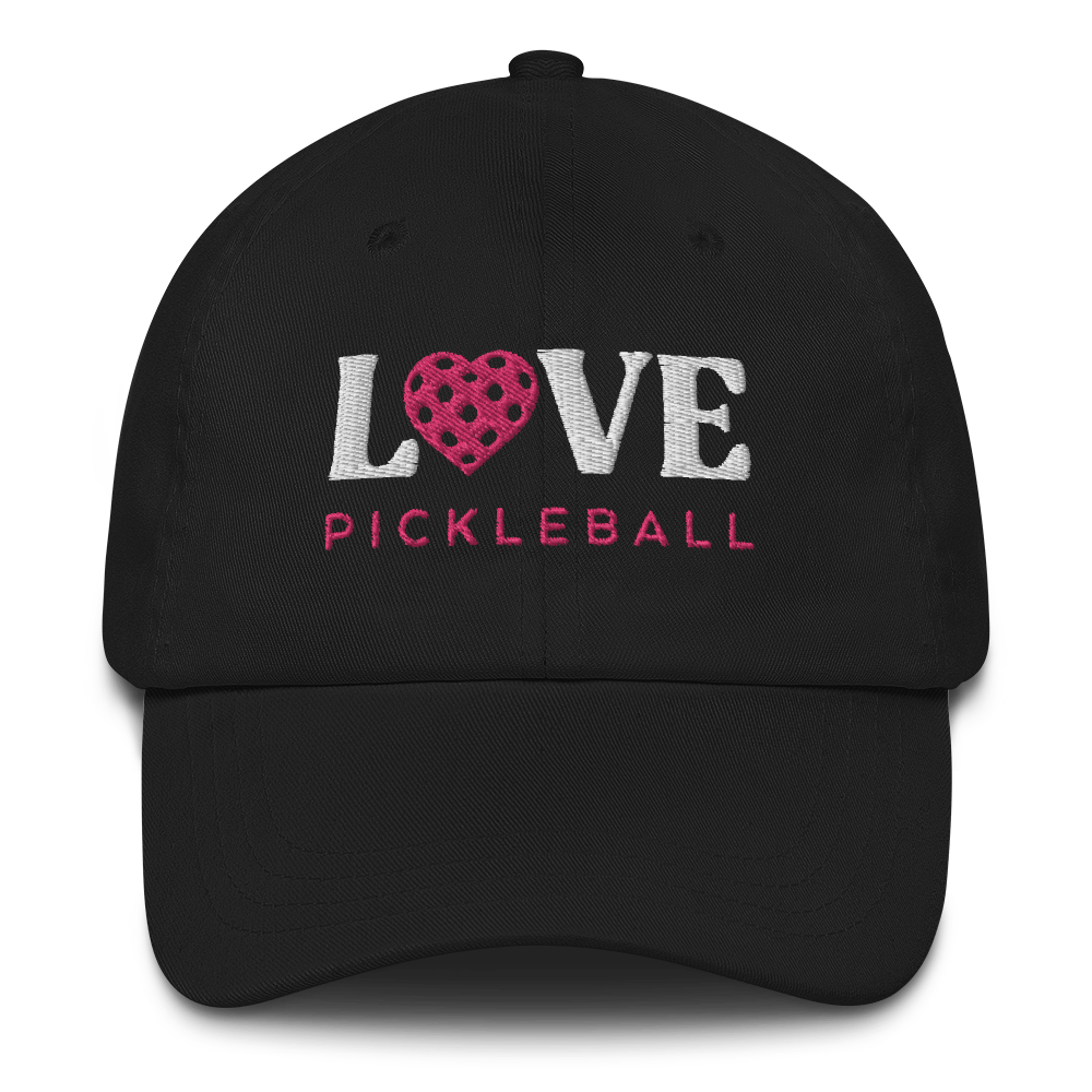 Pickleball LOVE Letter - Cotton Twill Cap