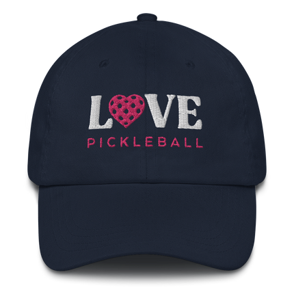 Pickleball LOVE Letter - Cotton Twill Cap