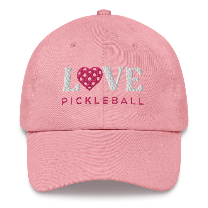 Pickleball LOVE Letter - Cotton Twill Cap