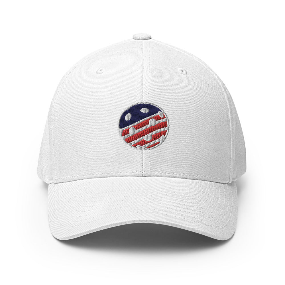 USA Pickleball Flag - Dri Fit Cap – Dinkers & Bangers