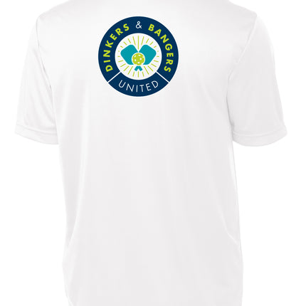 Dinkers & Bangers United - Performance Pickleball Tee - Back