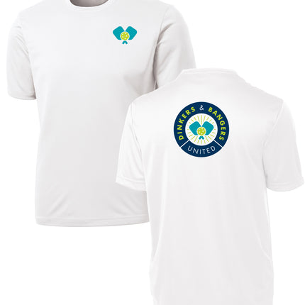 Dinkers & Bangers United - Performance Pickleball Tee - Two sided