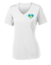 Load image into Gallery viewer, Dinkers &amp; Bangers United™ Womens Performance Pickleball Tee - Front View
