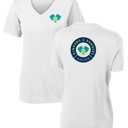 Dinkers & Bangers United™ Womens Performance Pickleball Tee