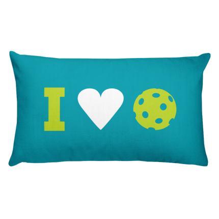 I Heart Pickleball - Two-Sided Pillow